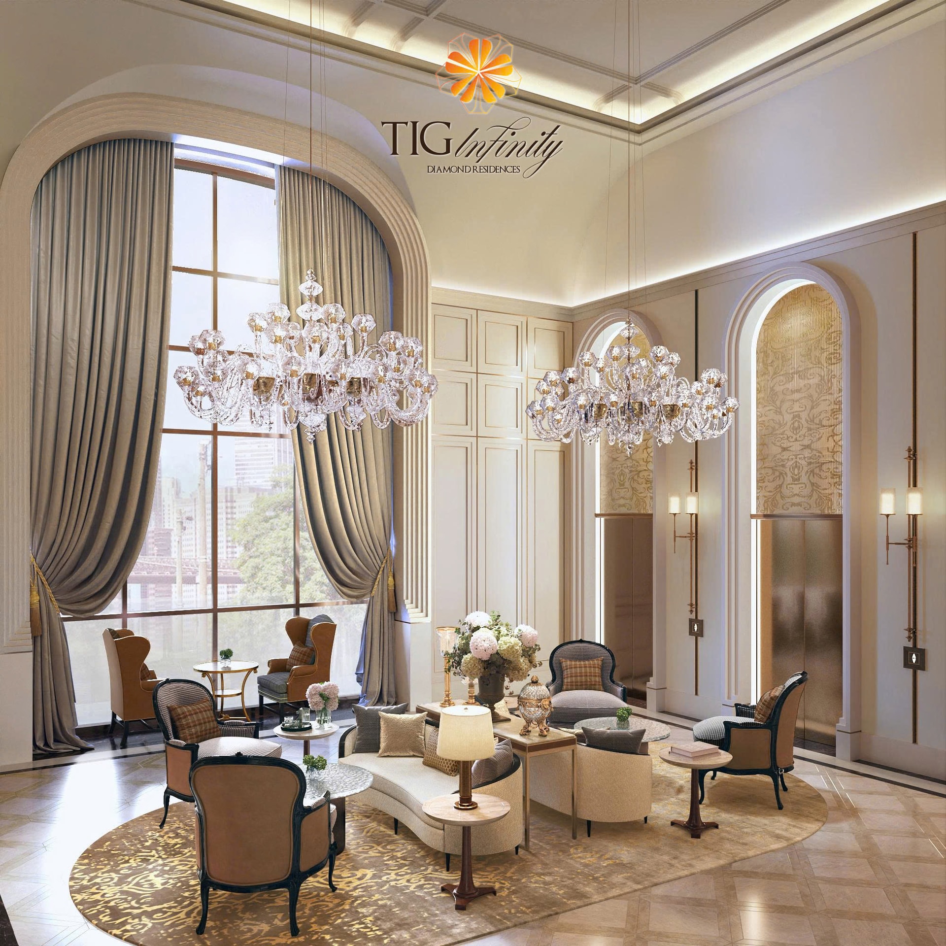 TIG Infinity kiến tạo khả năng làm chủ không gian sống của chính gia chủ.